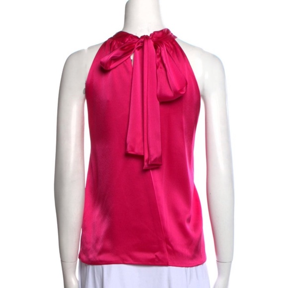 Alice + Olivia Silk High Neck Tank Top - Picture 2 of 4